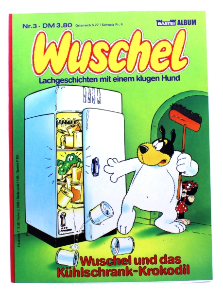 Bastei Comic Album Wuschel Nr. 3: Wuschel und das Kühlschrank-Krokodil